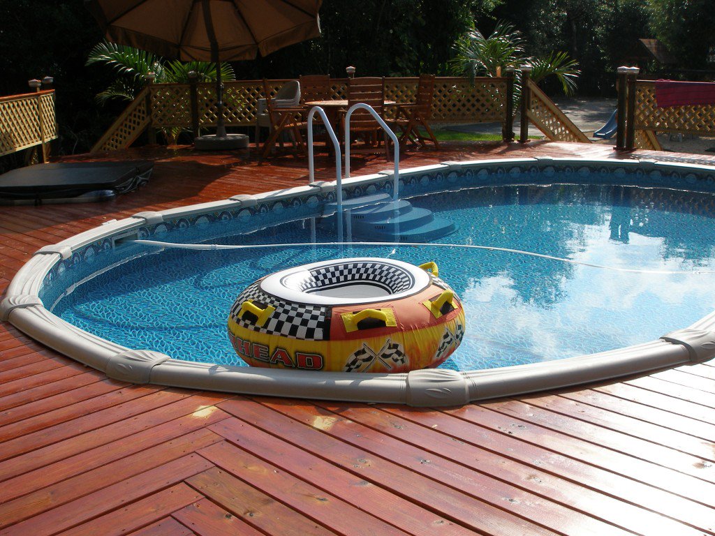 Deck Around Your Pool, Above Ground Pool Decking Materials