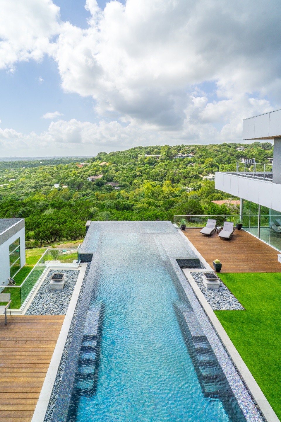 Ipe Deck with Infinity Pool