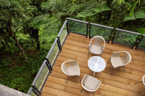 Thermory Kodiak Decking with Seating Area