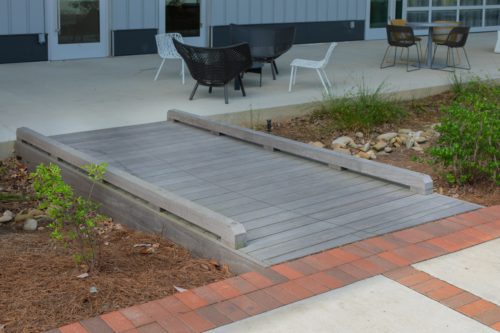 Kebony Decking Walkway | Georgia Commercial Landscape