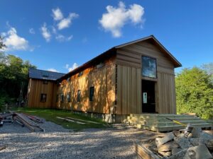 Art Studio & Gallery Barn Renovation Cedar TimberTown Nashville TN