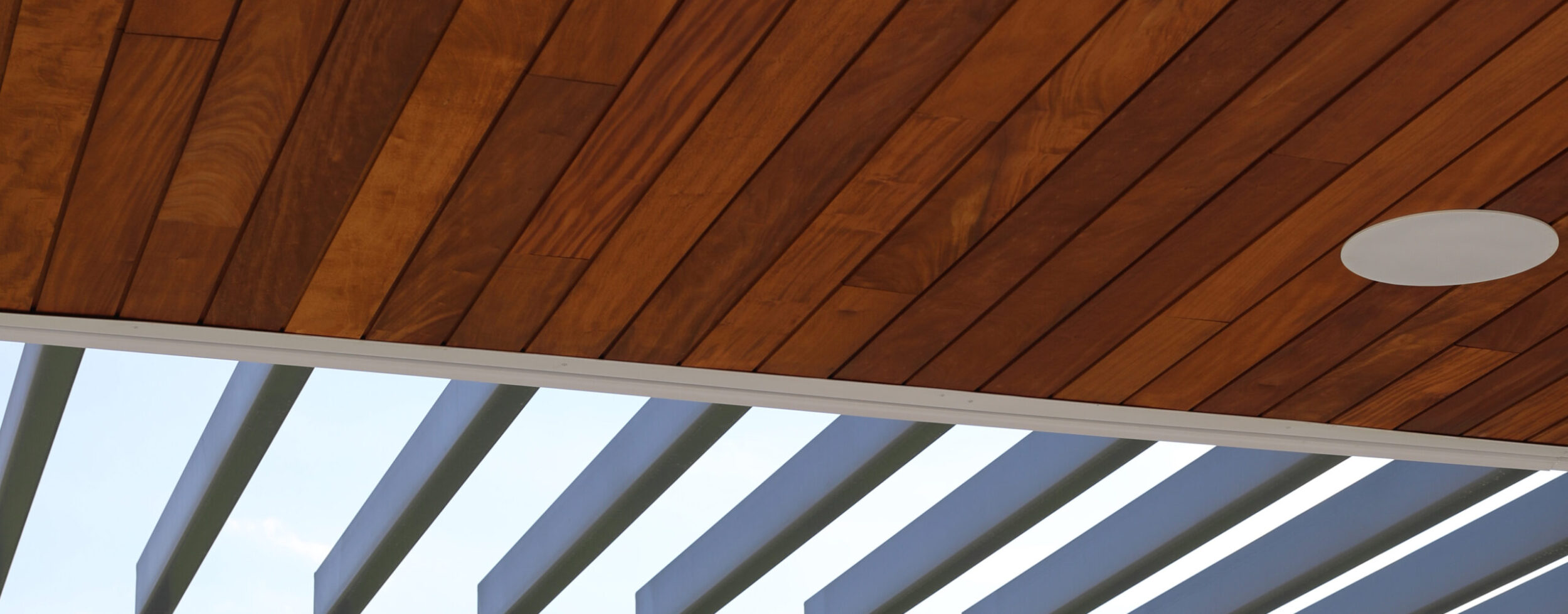 Garapa Siding Soffit