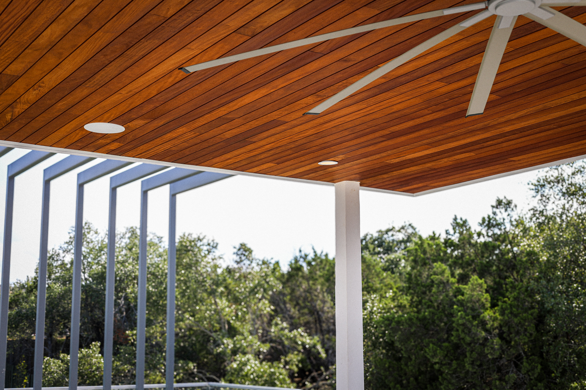 Texas Artisan Garapa Soffit Garapa Ceiling Soffit