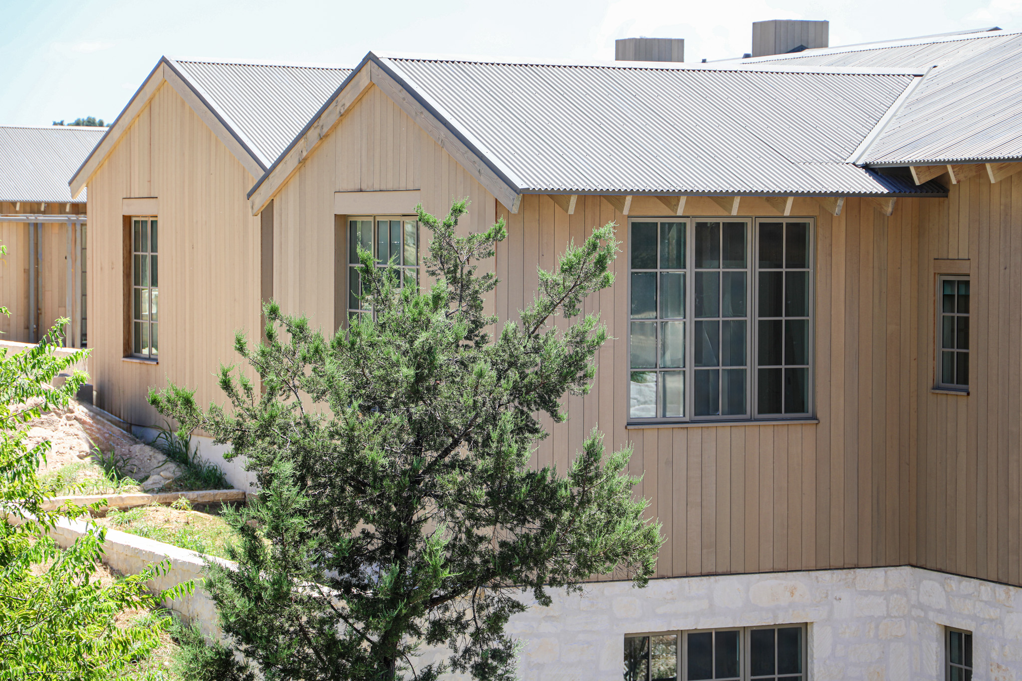 Clear Vertical Grain Cedar as Siding
