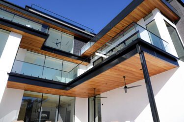 Outdoor living space featuring 3 levels