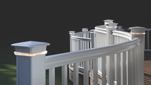 TimberTech Composite Rail with Large Balusters