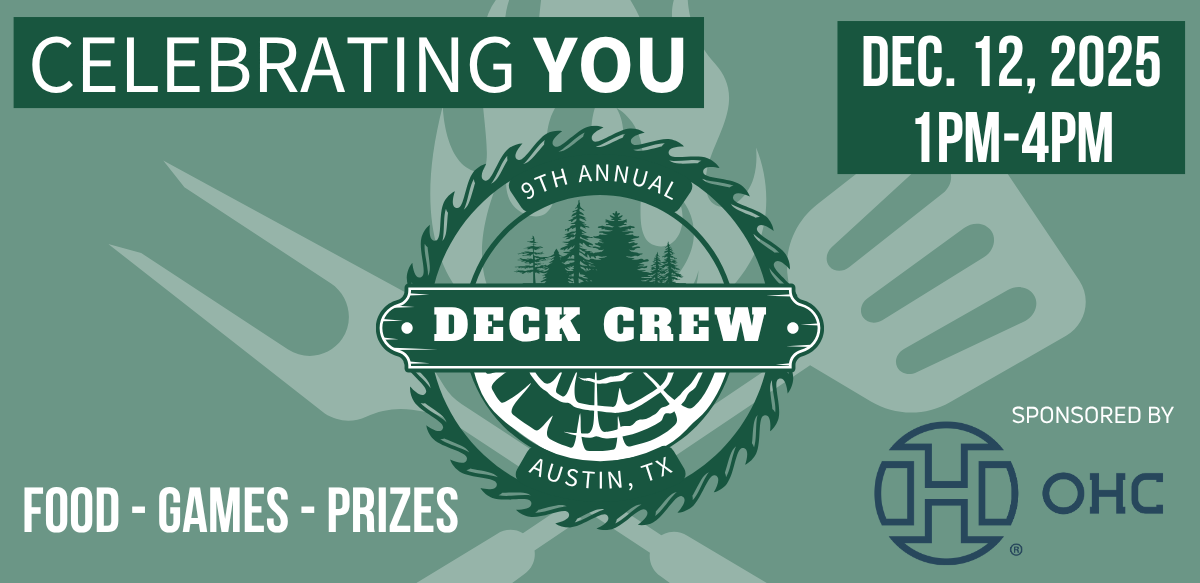 Deck Crew Thank you Event Flyer
