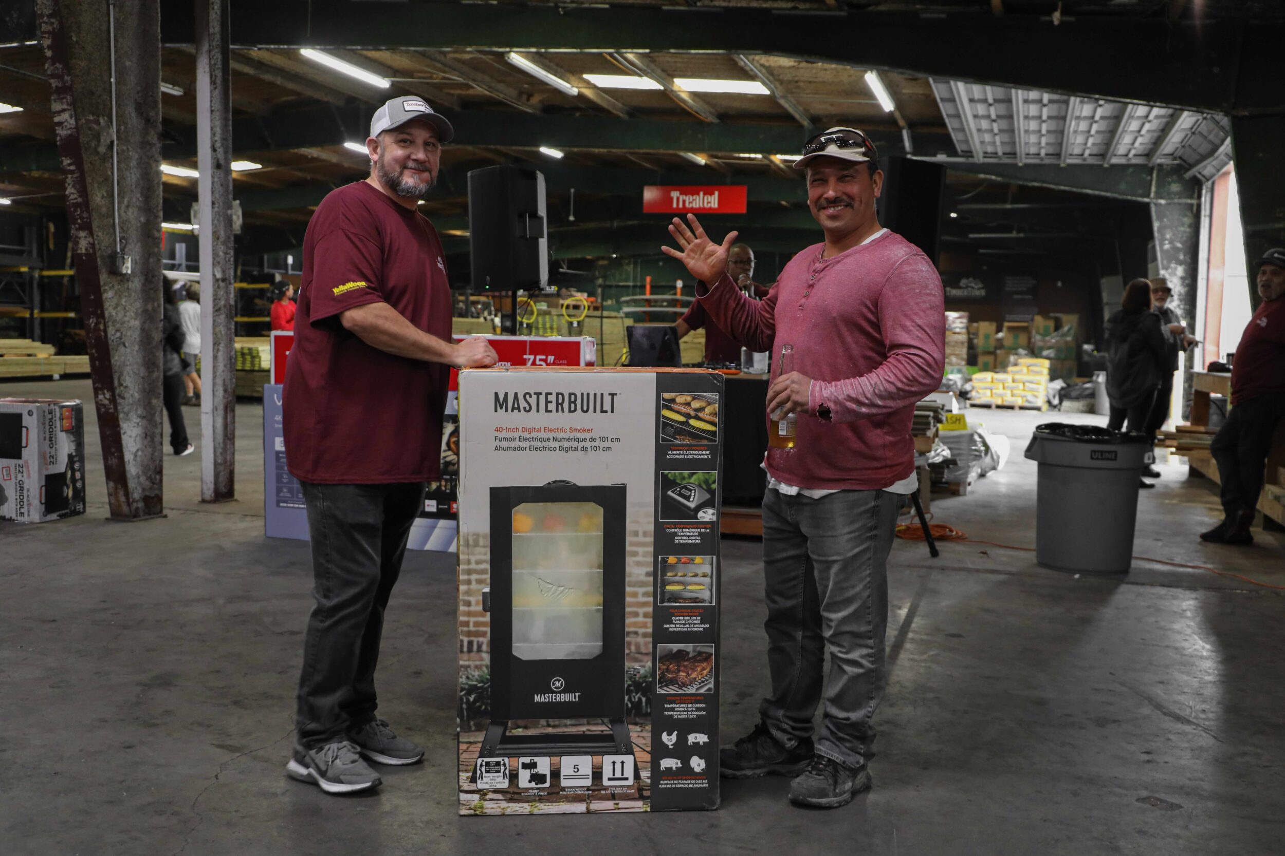 Deck Crew Thank You Austin Smoker Prize