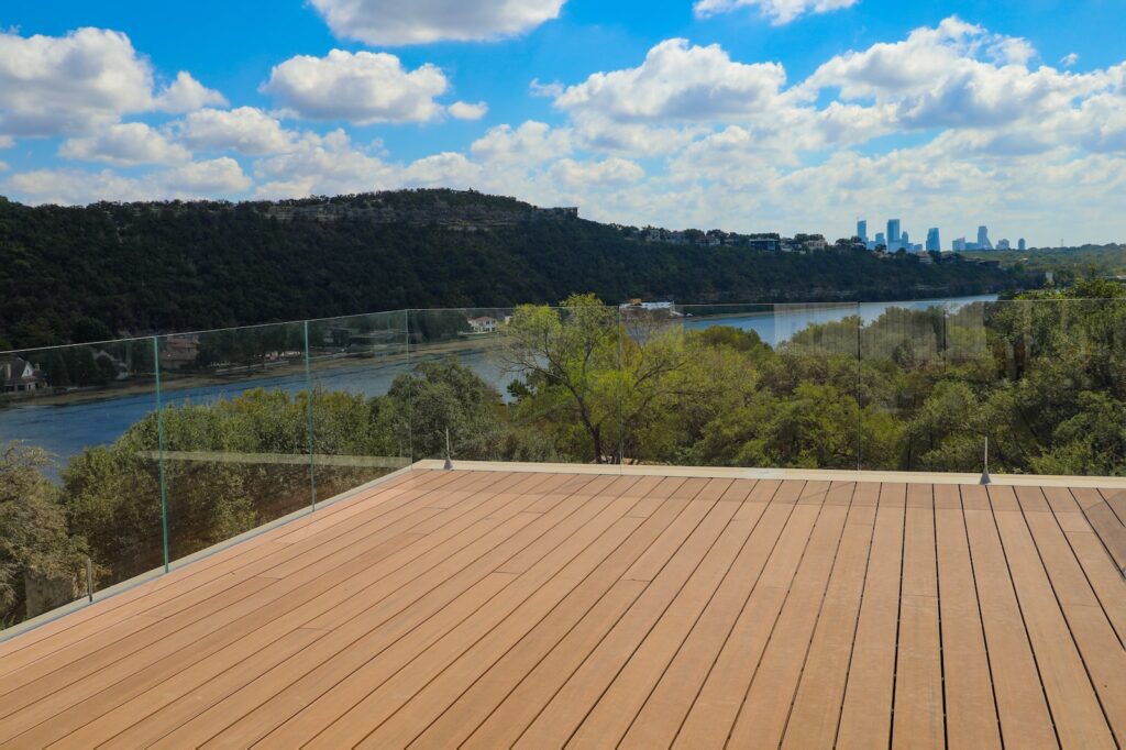 TimberTech decking on Arrowhead built home in Westlake.