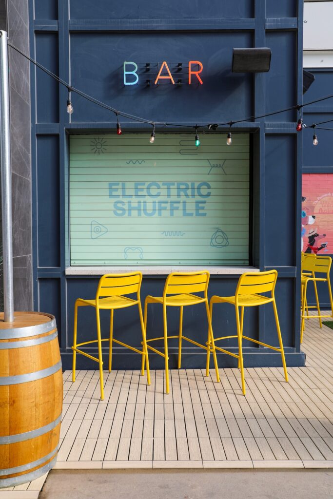 Overview of NewTechWood deck tile project in Austin