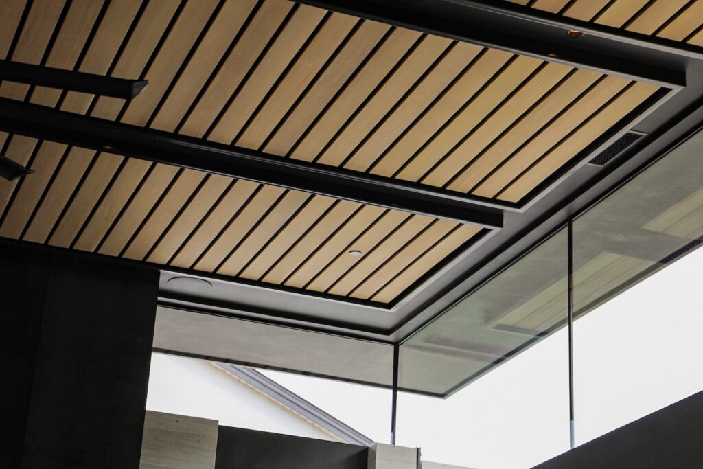 Custom White Oak millwork throughout contemporary interior