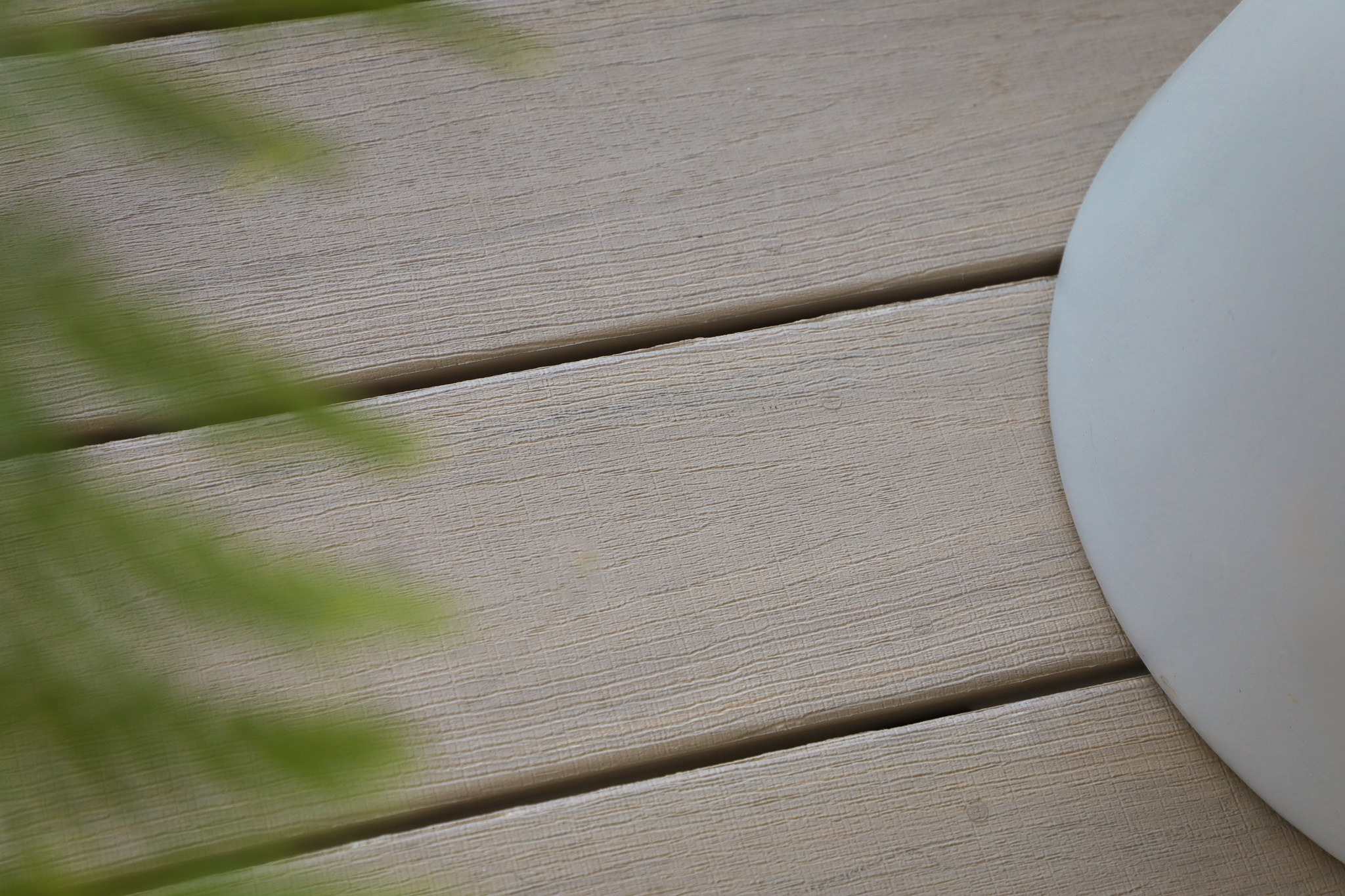 TimberTech decking detail on the grain pattern
