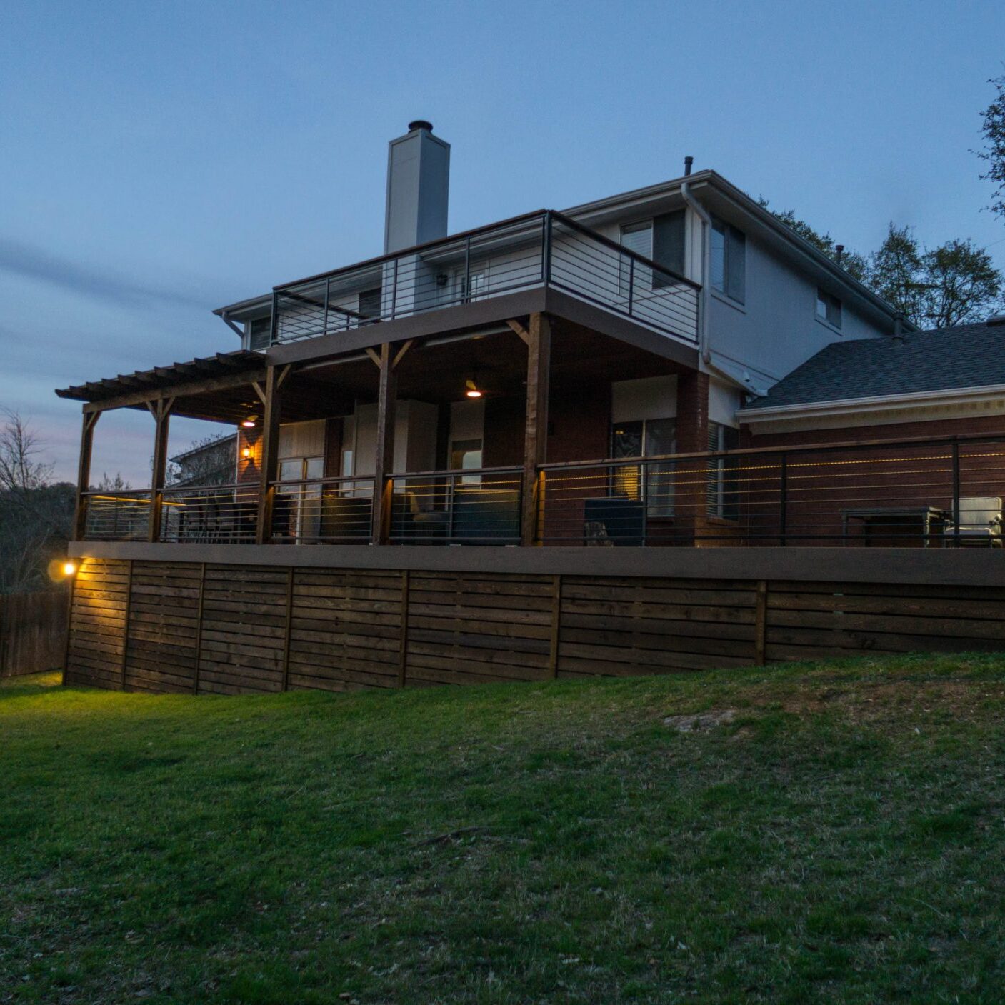Jester Point Deck in the Evening