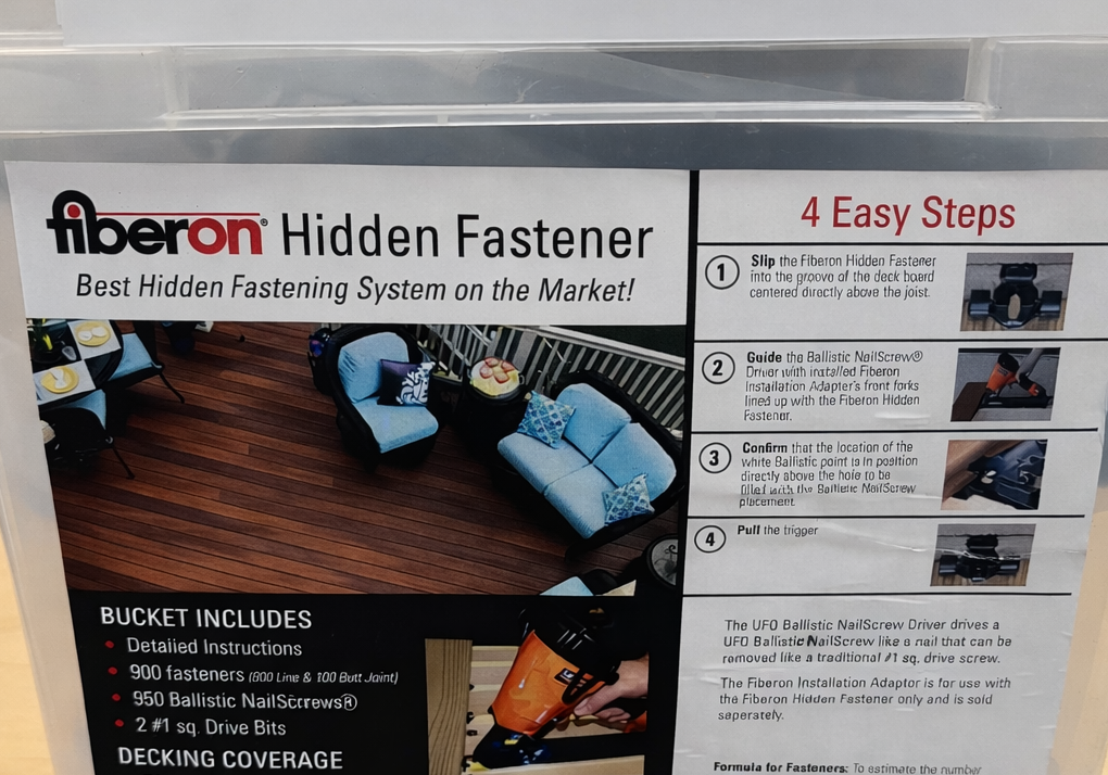 Fiberon Decking Hidden Fastener System Clips